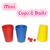 Mini Cups and Balls - Plastic
